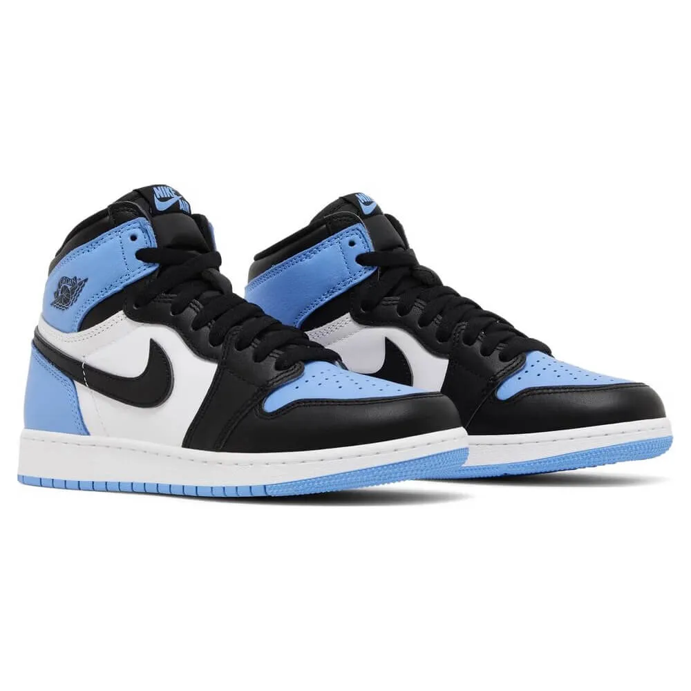 Nike Air Jordan 1 Retro High OG GS UNC Toe, white/blue/black