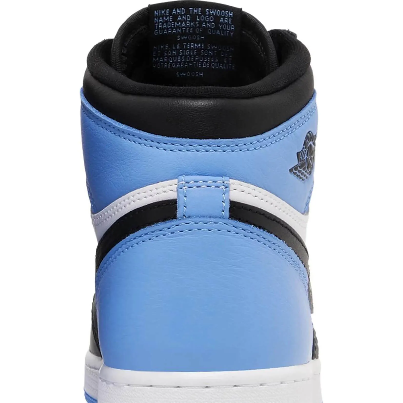 Nike Air Jordan 1 Retro High OG GS UNC Toe, white/blue/black