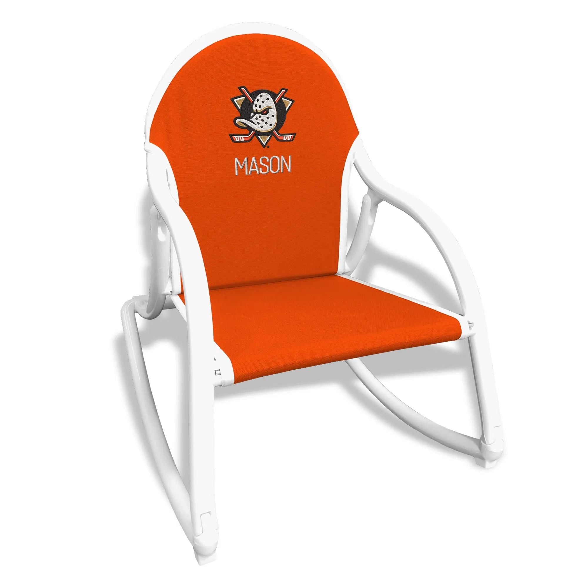 Personalized Anaheim Ducks Rocking Chair