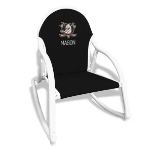 Personalized Anaheim Ducks Rocking Chair