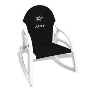 Personalized Dallas Stars Rocking Chair