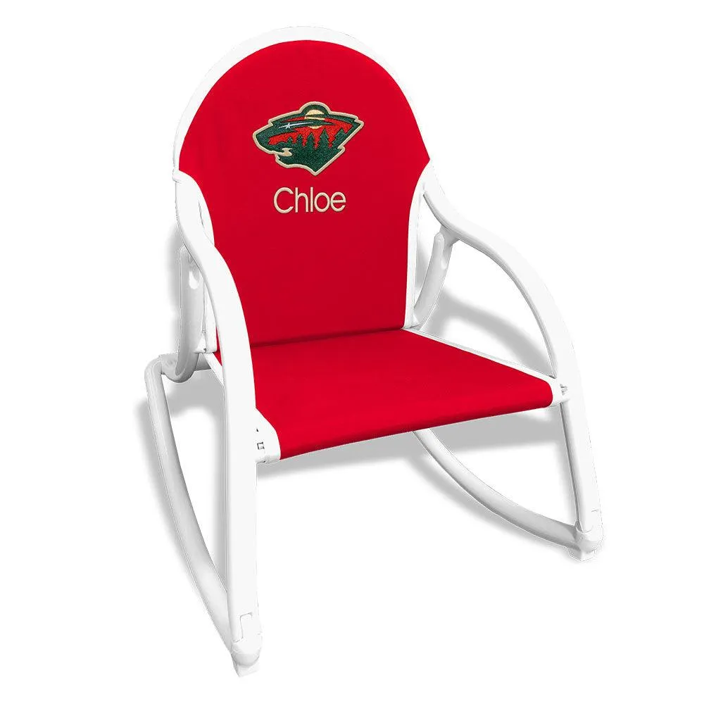 Personalized Minnesota Wild Rocking Chair