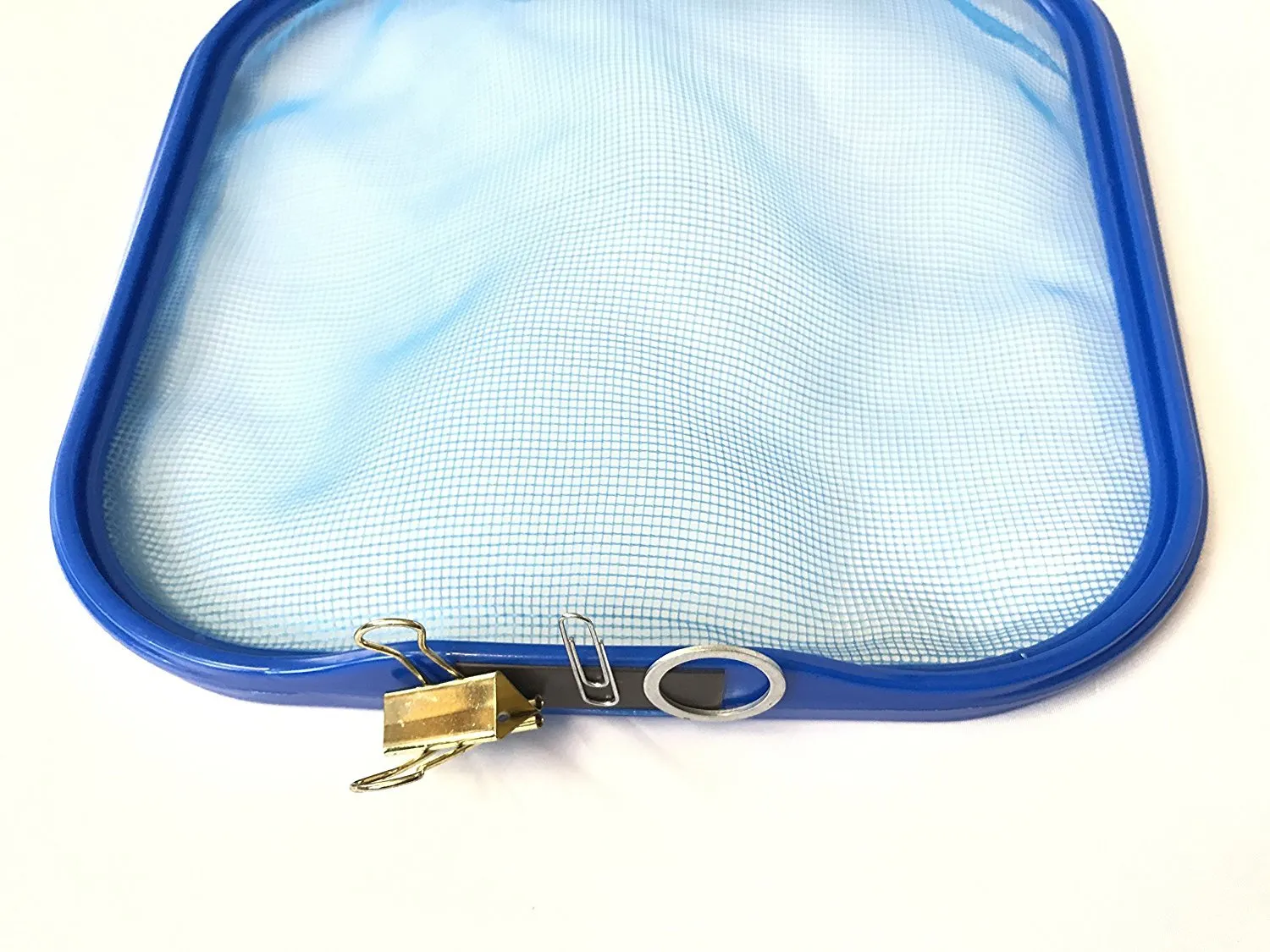 PoolSupplyTown Leaf Skimmer Rake Net with MAGNETIC TIP for Removing Leaves, Debris, Small Metal Objects In Pool and Spa