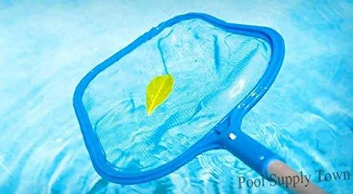 PoolSupplyTown Leaf Skimmer Rake Net with MAGNETIC TIP for Removing Leaves, Debris, Small Metal Objects In Pool and Spa