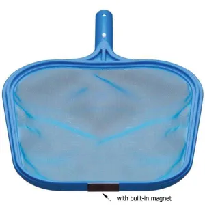 PoolSupplyTown Leaf Skimmer Rake Net with MAGNETIC TIP for Removing Leaves, Debris, Small Metal Objects In Pool and Spa