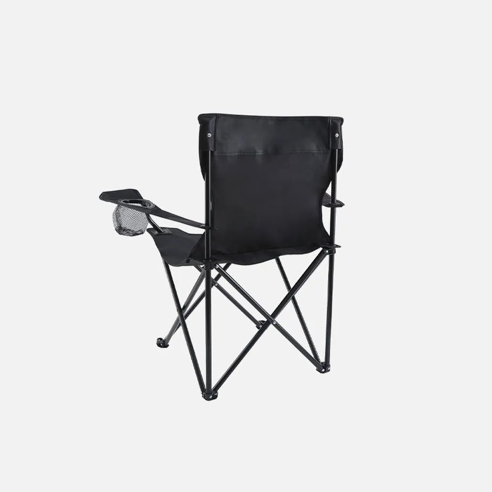 Portable Folding Camping Chair Black