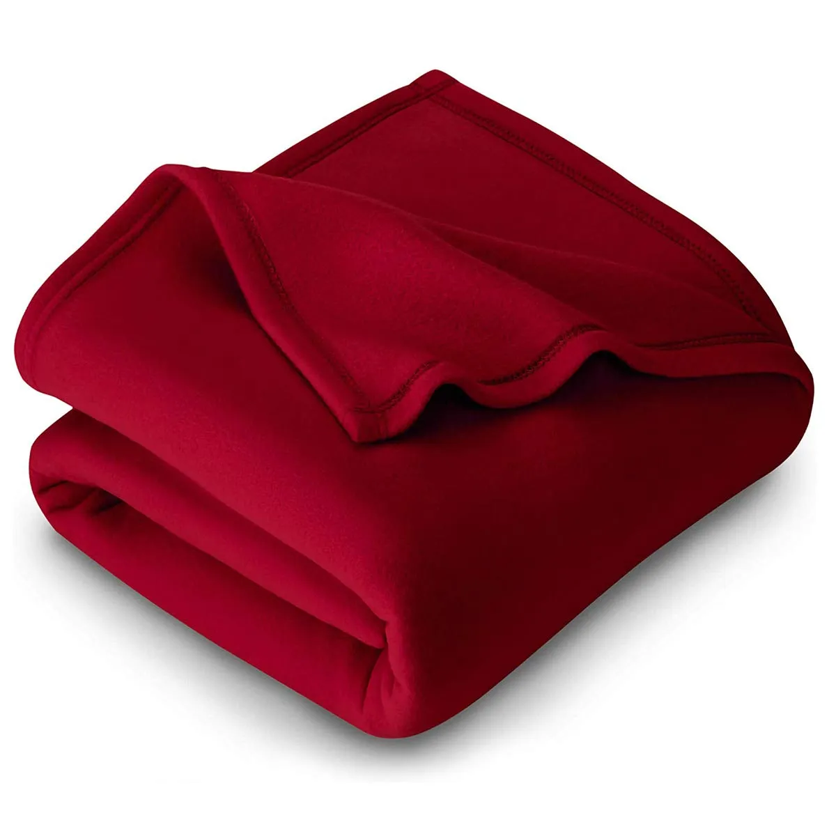 Purav Light Singal Bed Fleece Blanket-Lightweight All Season use Set of 2 pc-Maroon Coffee