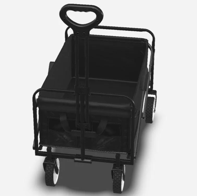 Reliable Collapsible Foldable Wagon - Black