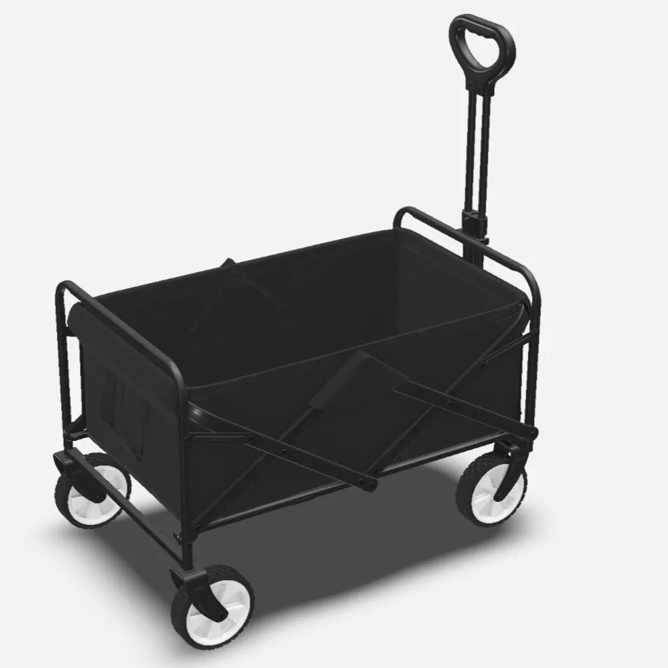 Reliable Collapsible Foldable Wagon - Black