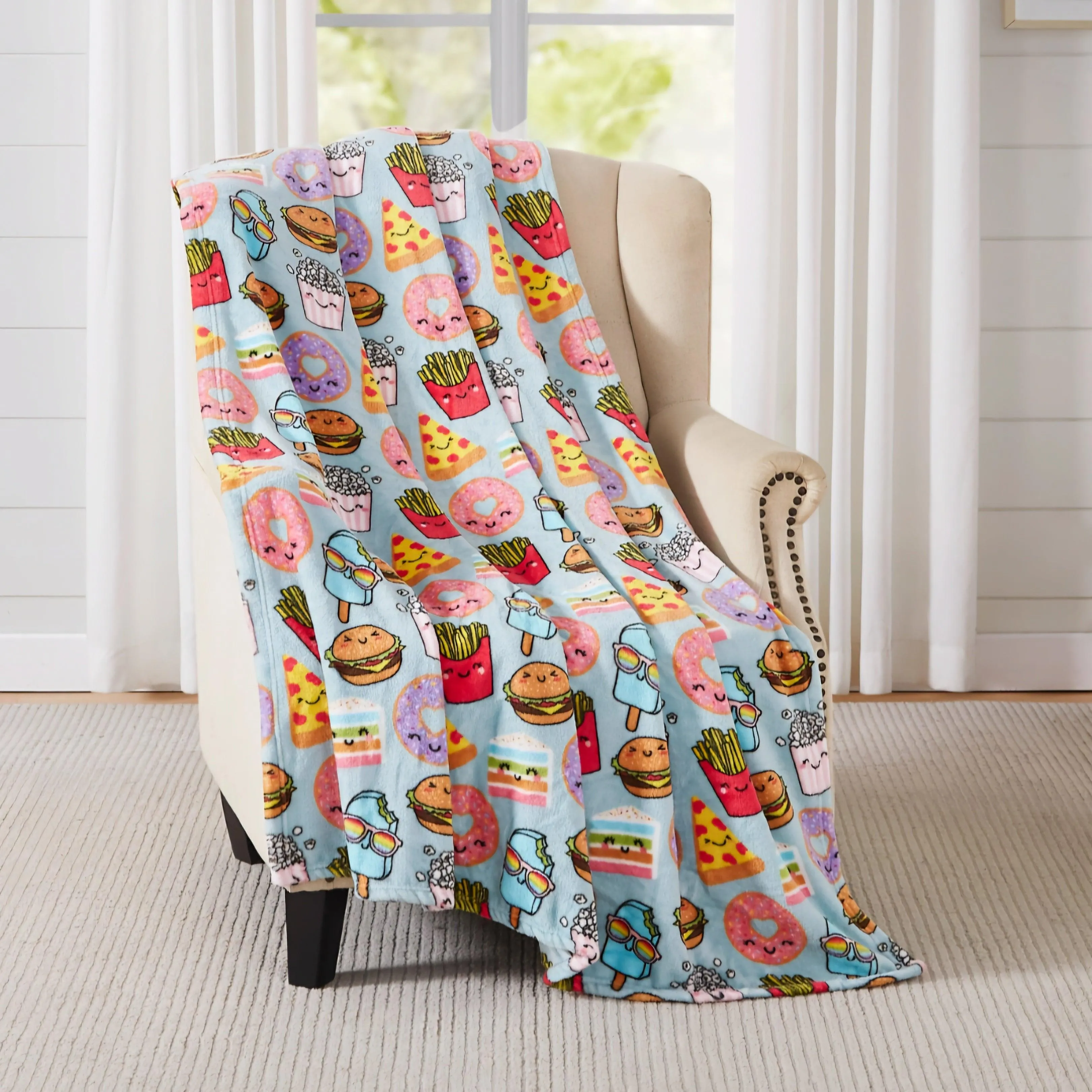 RT Home Flannel Blankets - Novelty Prints