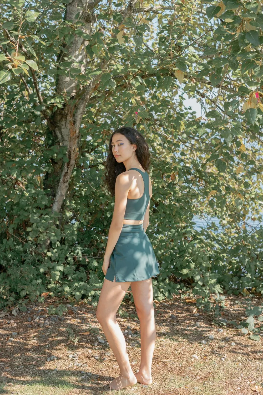 The Skort High-Rise - Made from Recycled Plastic Bottles