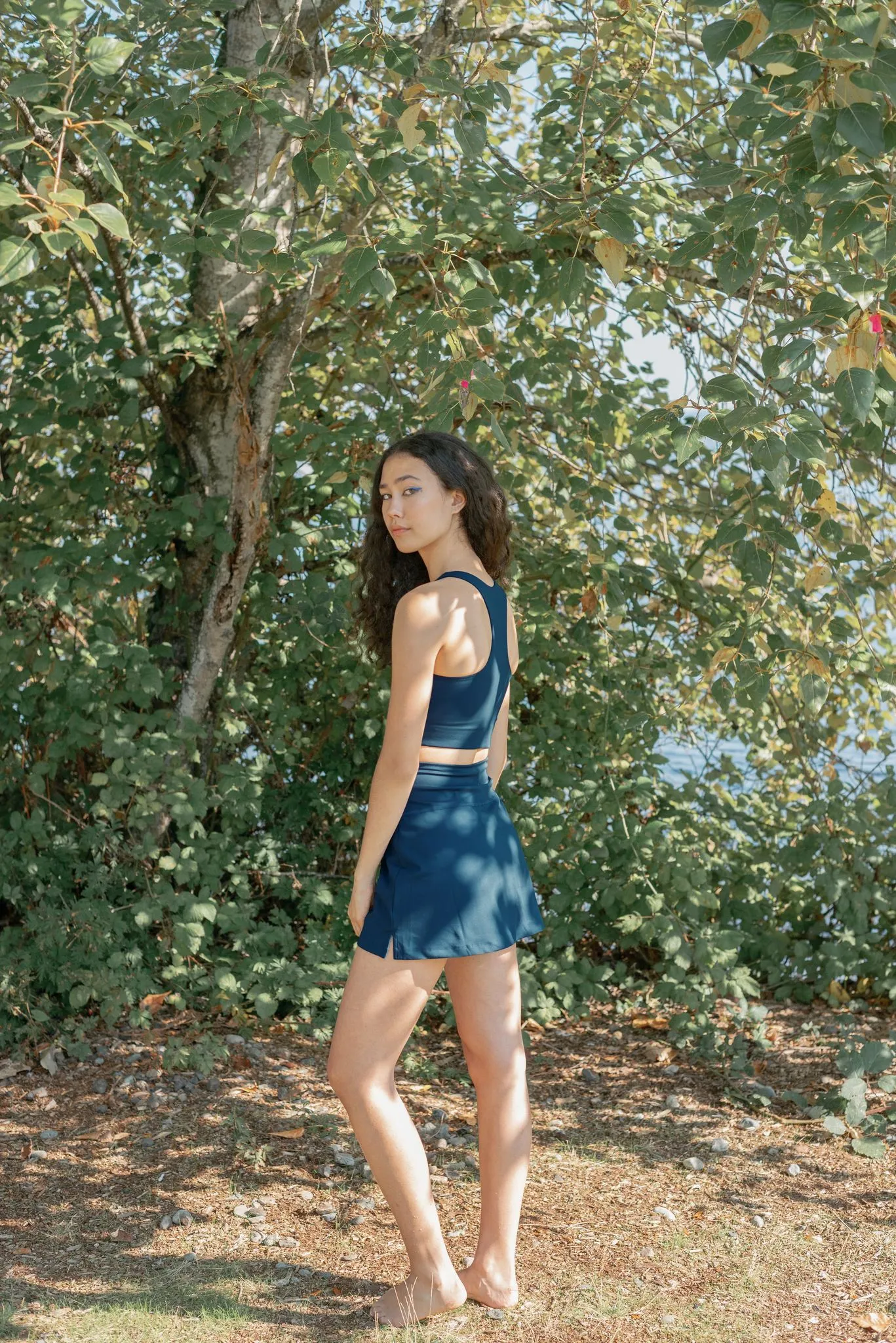 The Skort High-Rise - Made from Recycled Plastic Bottles