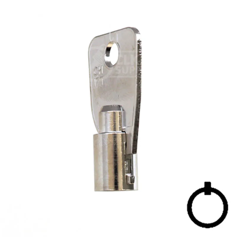 Tubular Key Blank | Large Ace | L1137