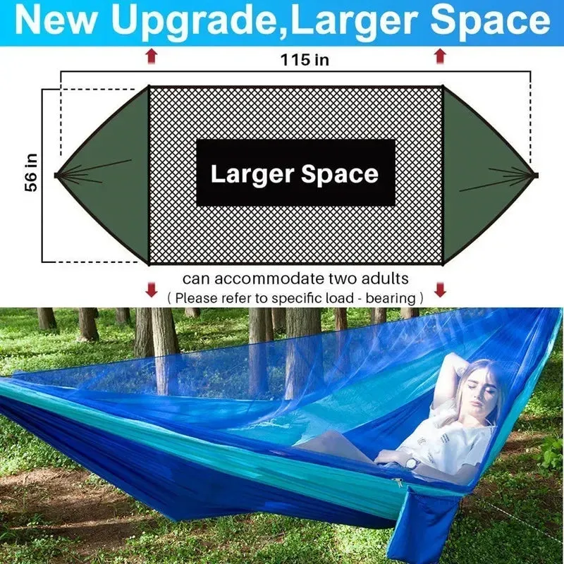 Two Person Hammock with Mosquito Net