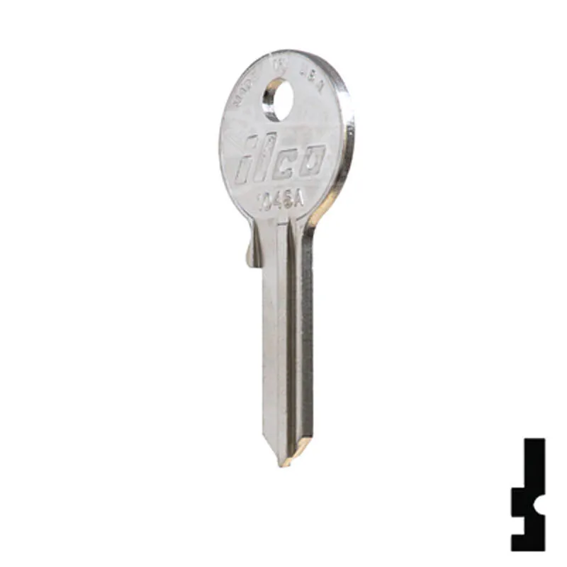 Uncut Key Blank | American, Master Padlock | 1046A