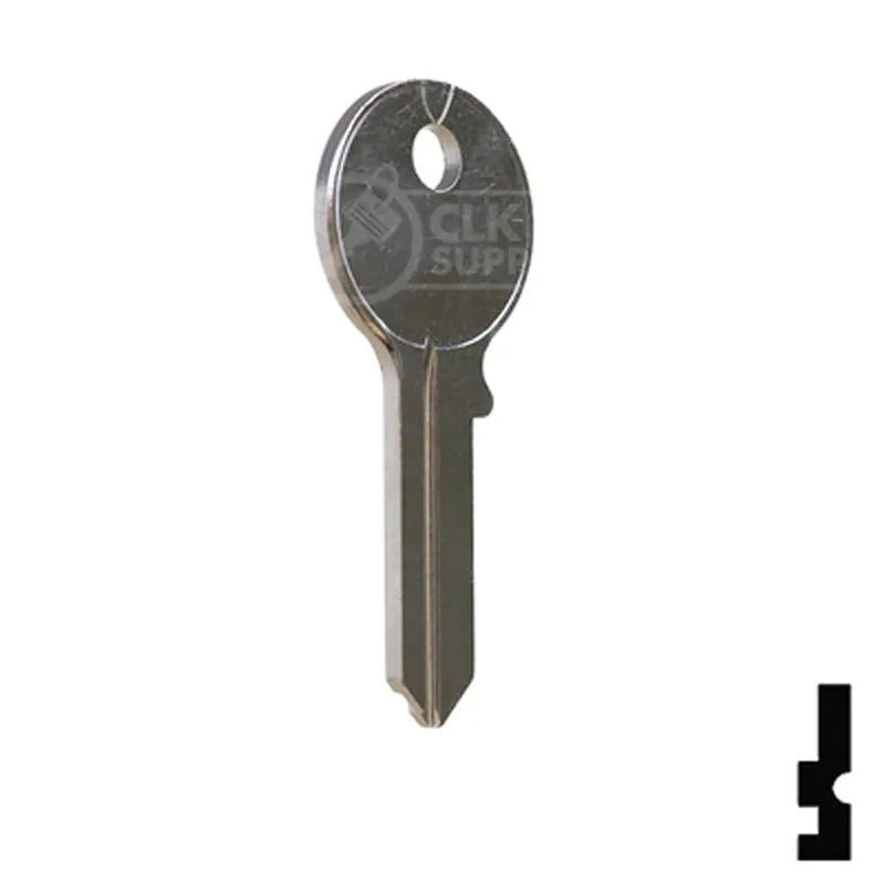 Uncut Key Blank | American, Master Padlock | 1046A