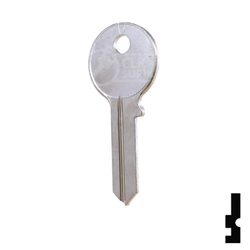 Uncut Key Blank | American, Master Padlock | 1046A