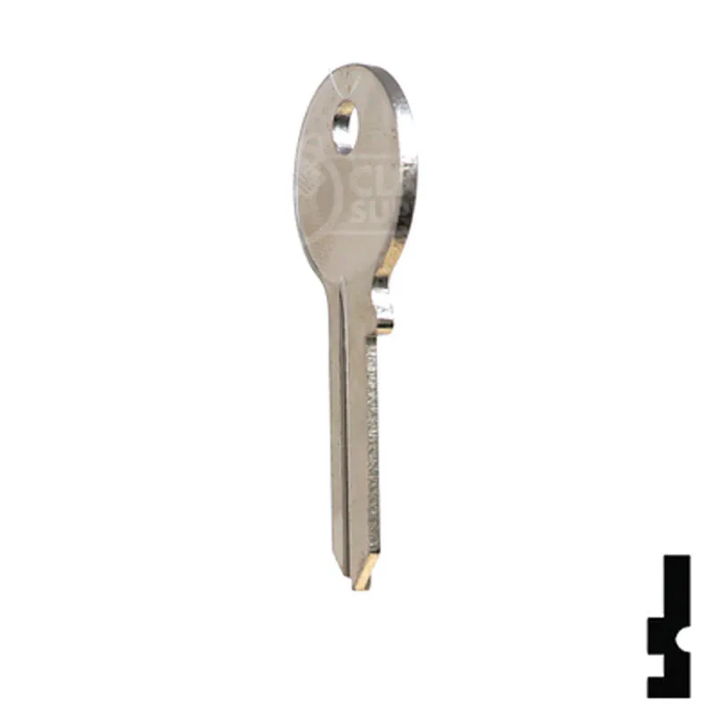 Uncut Key Blank | American, Master Padlock | 1046A