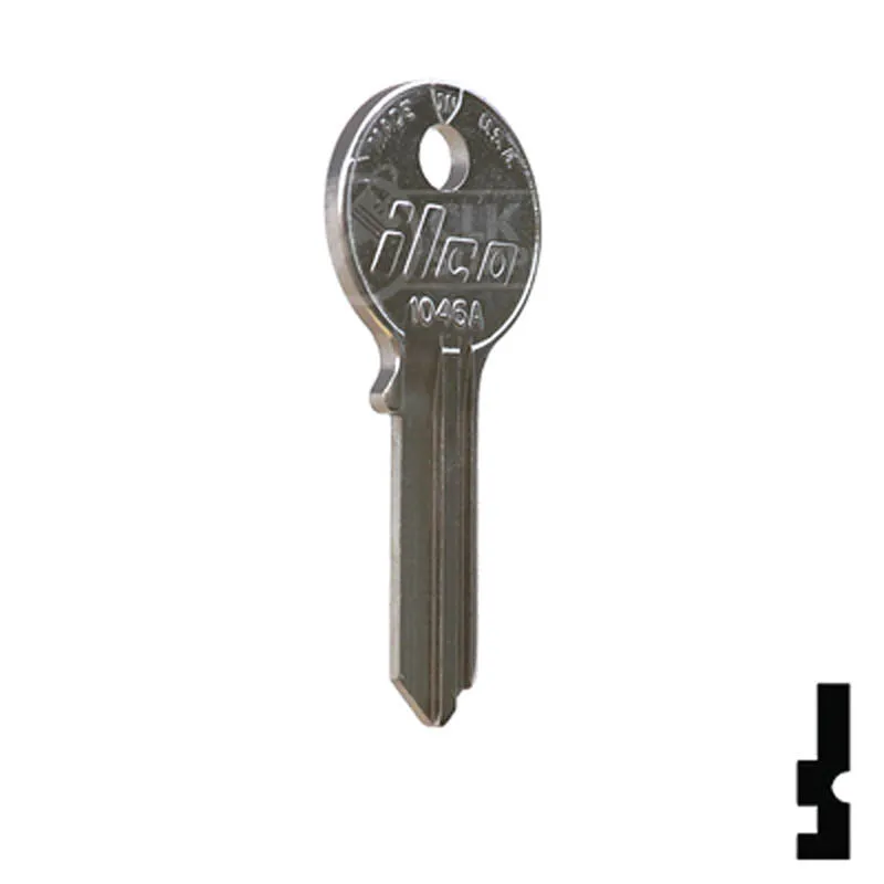 Uncut Key Blank | American, Master Padlock | 1046A