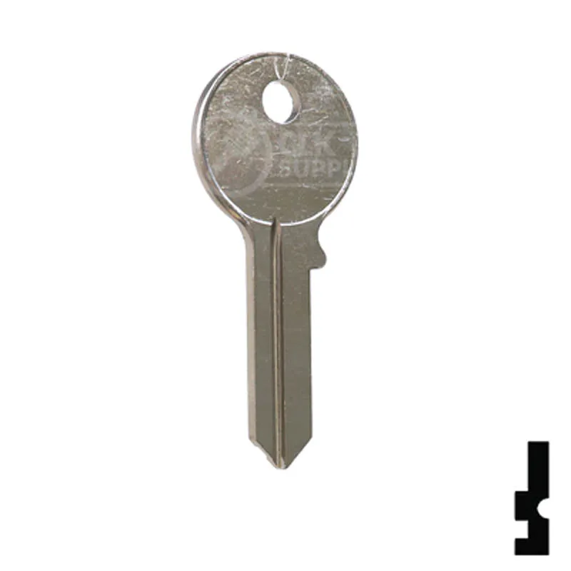 Uncut Key Blank | American, Master Padlock | 1046A