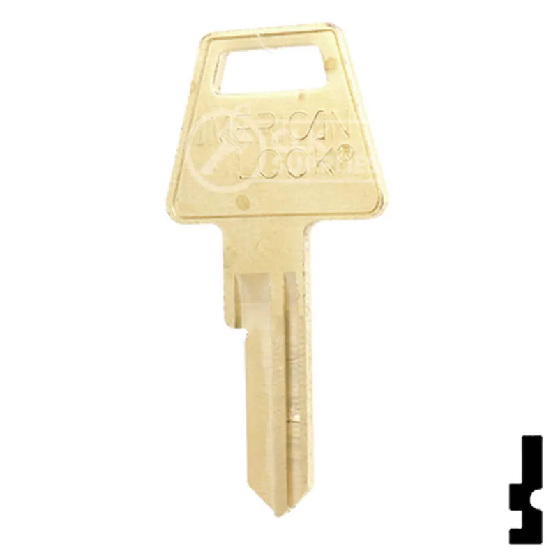 Uncut Key Blank | American Padlock | AMAAK5BOX