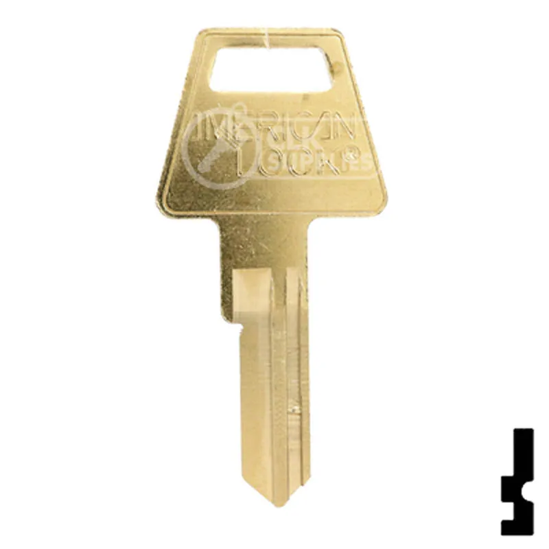 Uncut Key Blank | American Padlock | AMAAK5BOX