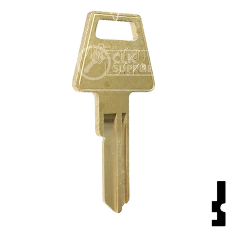 Uncut Key Blank | American Padlock | AMAAK5BOX