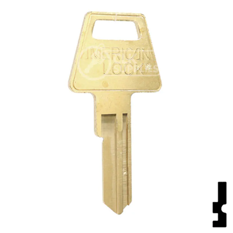 Uncut Key Blank | American Padlock | AMAAK5BOX