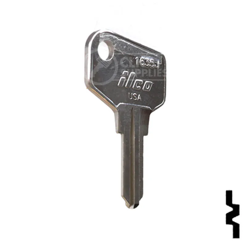 Uncut Key Blank | ARFE | 1635J