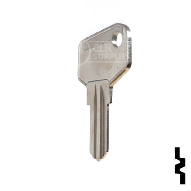 Uncut Key Blank | ARFE | 1635J