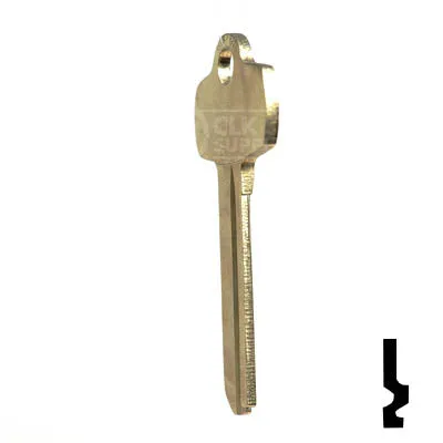 Uncut Key Blank | Best | 1A1E1, A1114E