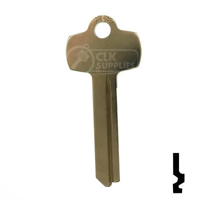 Uncut Key Blank | Best | 1A1E1, A1114E