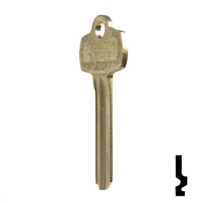 Uncut Key Blank | Best | 1A1E1, A1114E