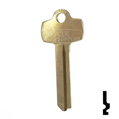 Uncut Key Blank | Best | 1A1E1, A1114E