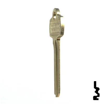 Uncut Key Blank | Best | 1A1M1, A1114M