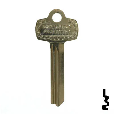 Uncut Key Blank | Best | 1A1M1, A1114M