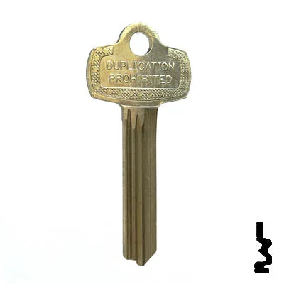 Uncut Key Blank | Best | 1A1M1, A1114M