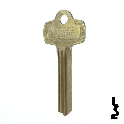 Uncut Key Blank | Best | 1A1M1, A1114M