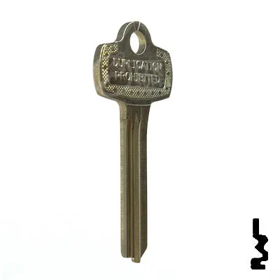 Uncut Key Blank | Best | 1A1M1, A1114M