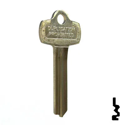 Uncut Key Blank | Best | 1A1M1, A1114M