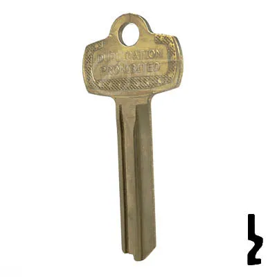 Uncut Key Blank | Best | 1A1N1, A1114N