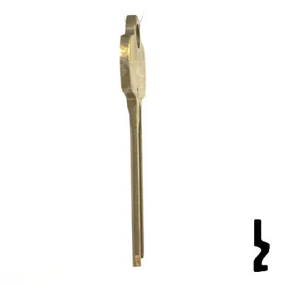 Uncut Key Blank | Best | 1A1N1, A1114N