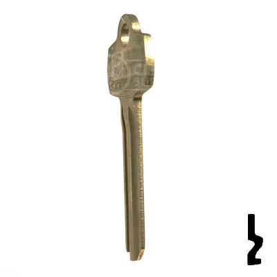 Uncut Key Blank | Best | 1A1N1, A1114N