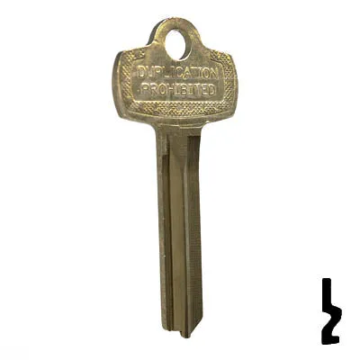 Uncut Key Blank | Best | 1A1N1, A1114N