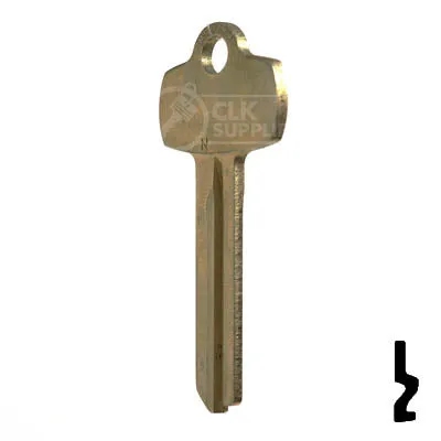 Uncut Key Blank | Best | 1A1N1, A1114N