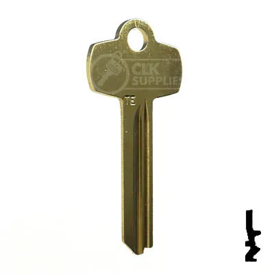 Uncut Key Blank | Best | 1A1TE1, A1114TE