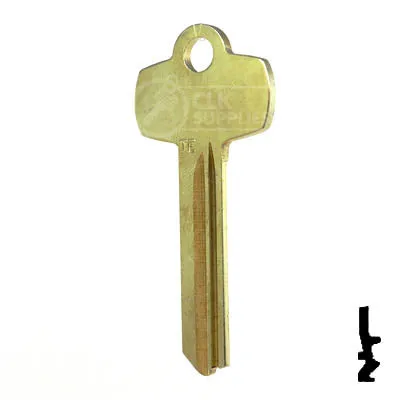 Uncut Key Blank | Best | 1A1TE1, A1114TE