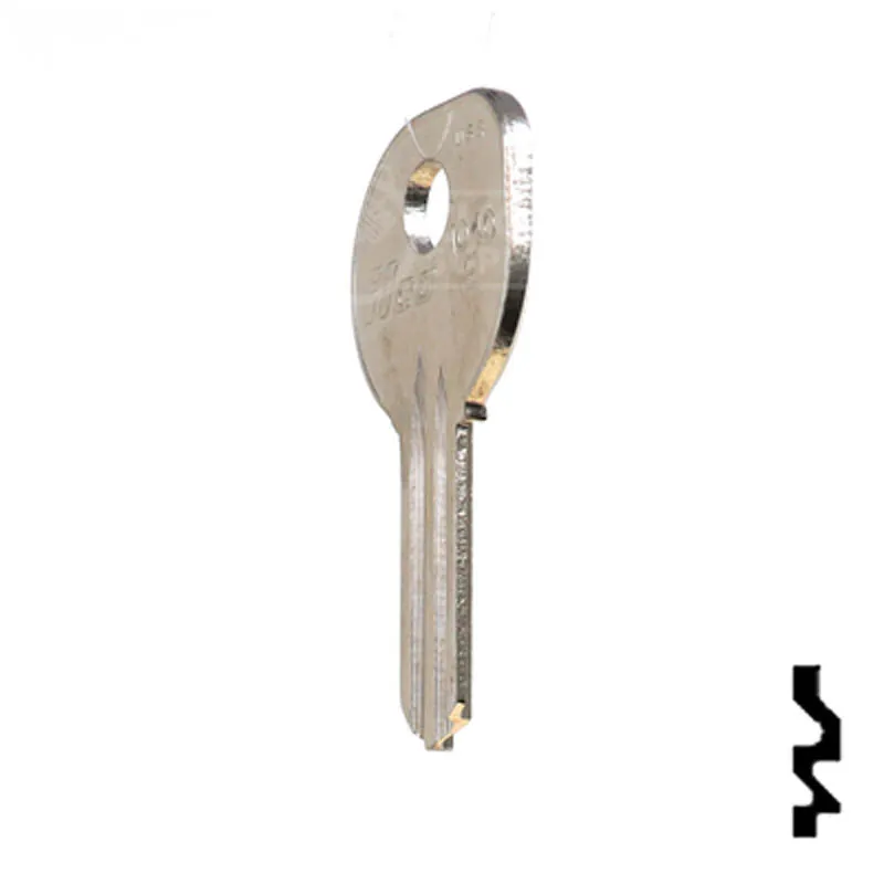 Uncut Key Blank | Clum, Mariner Boat | 1040E