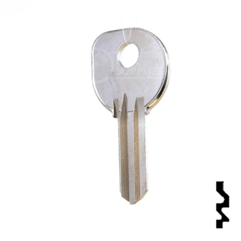 Uncut Key Blank | Clum, Mariner Boat | 1040E