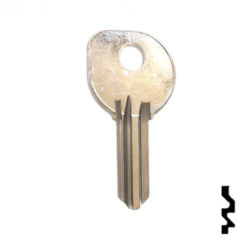 Uncut Key Blank | Clum, Mariner Boat | 1040E